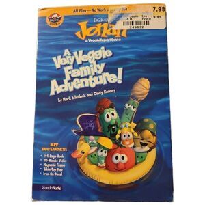 Jonah A Veggietales Movie Very Veggie Family Adventure VHS All Work No Play